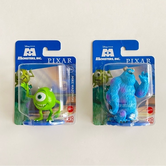 NIB PIXAR MONSTERS INC Sully & Mike Figures - Picture 1 of 9